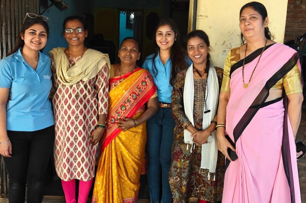 Healium tam with ASHA workers